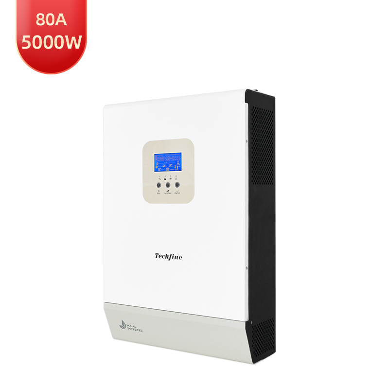 Techfine High Frequency 5KW/5KVA Off-Grid 80A MPPT High Pv