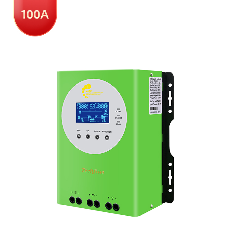 Контроллер заряда Techfine 100A солнечный 96V 10400W PV для солнечной системы